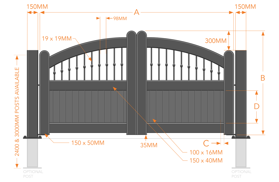 RMG009DG – Ready Made Gate