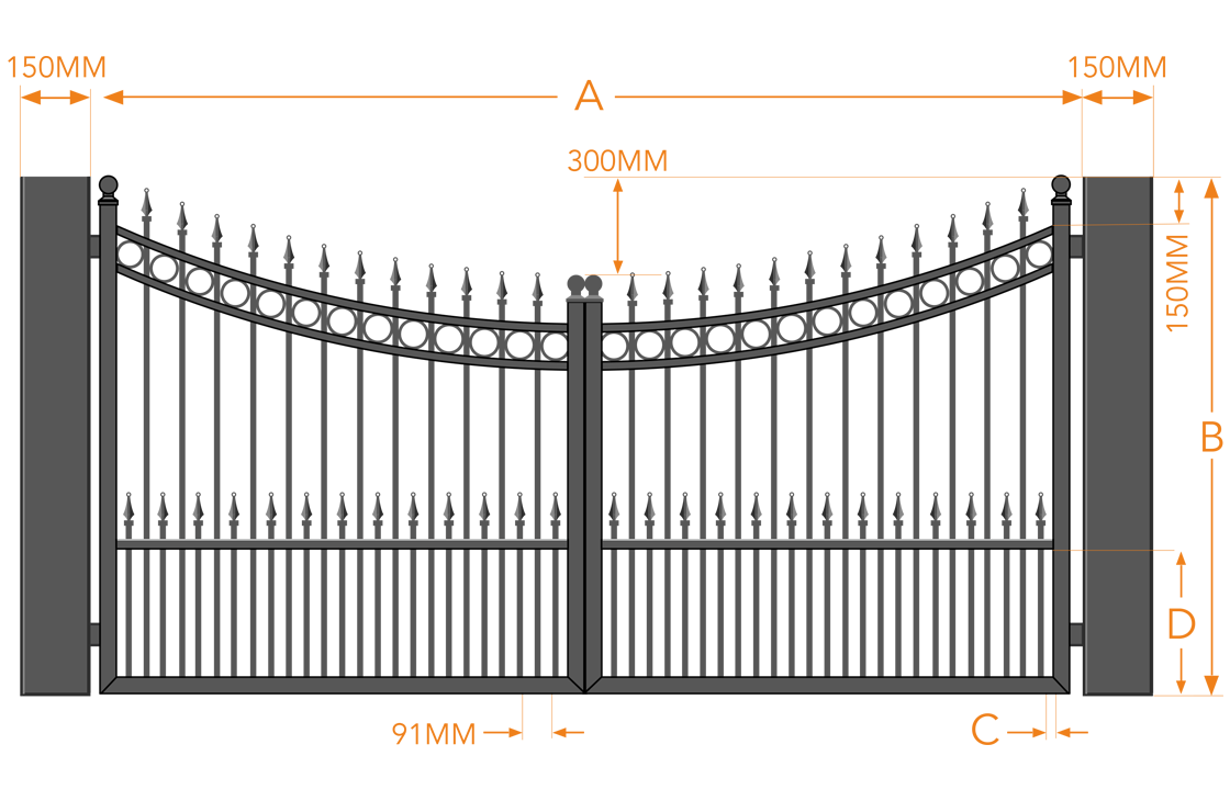 RMG011DG – Ready Made Gate